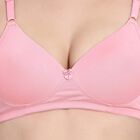 Ladies' Non-Padded Bra, Light Pink, small image number null